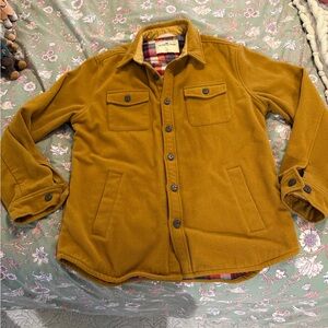 The normal brand flannel lined jacket size large